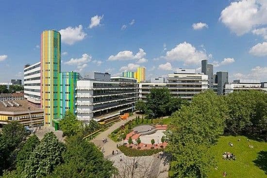 Main campus of University of Duisburg-Essen, a leading German university with a strong interdisciplinary focus