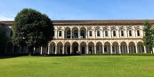 University of Milan main campus buildings in Milan, Italy