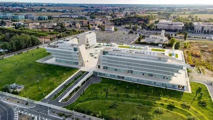 University of Rome Tor Vergata campus view
