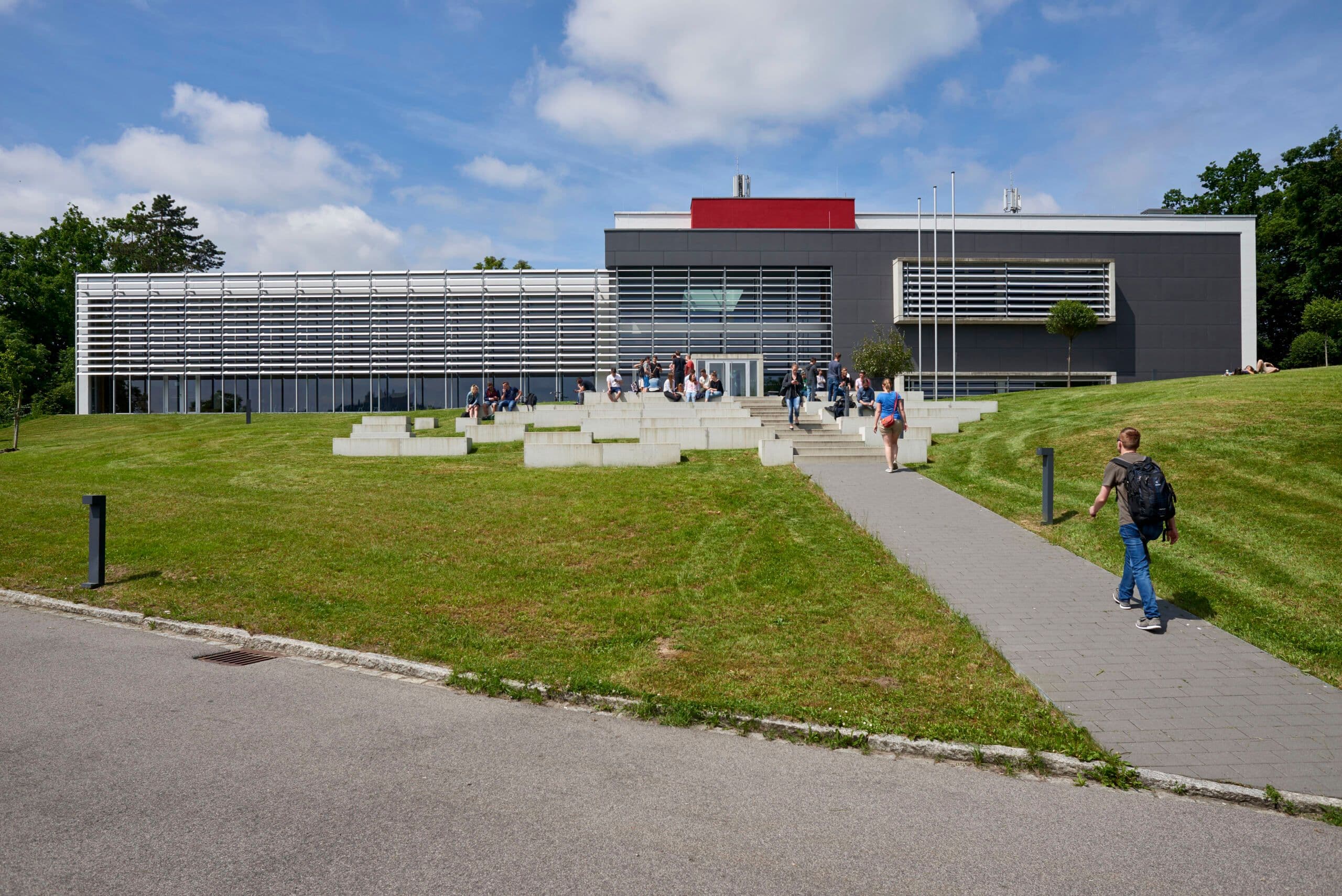 Coburg University of Applied Sciences main campus building in Bavaria, Germany.