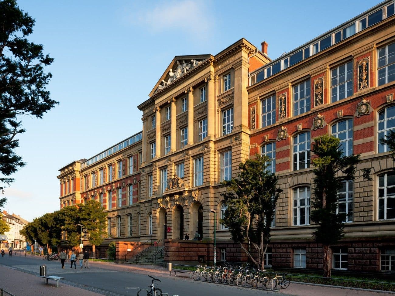 Main campus of Technical University of Darmstadt, a leading German university in science and technology